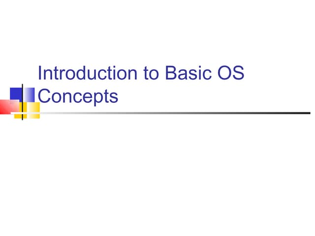 Basic os-concepts
