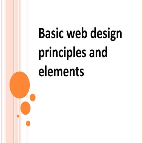 Basic webdesign