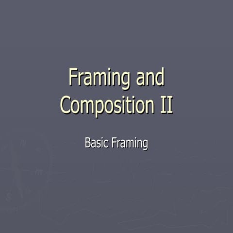 Basic Framing