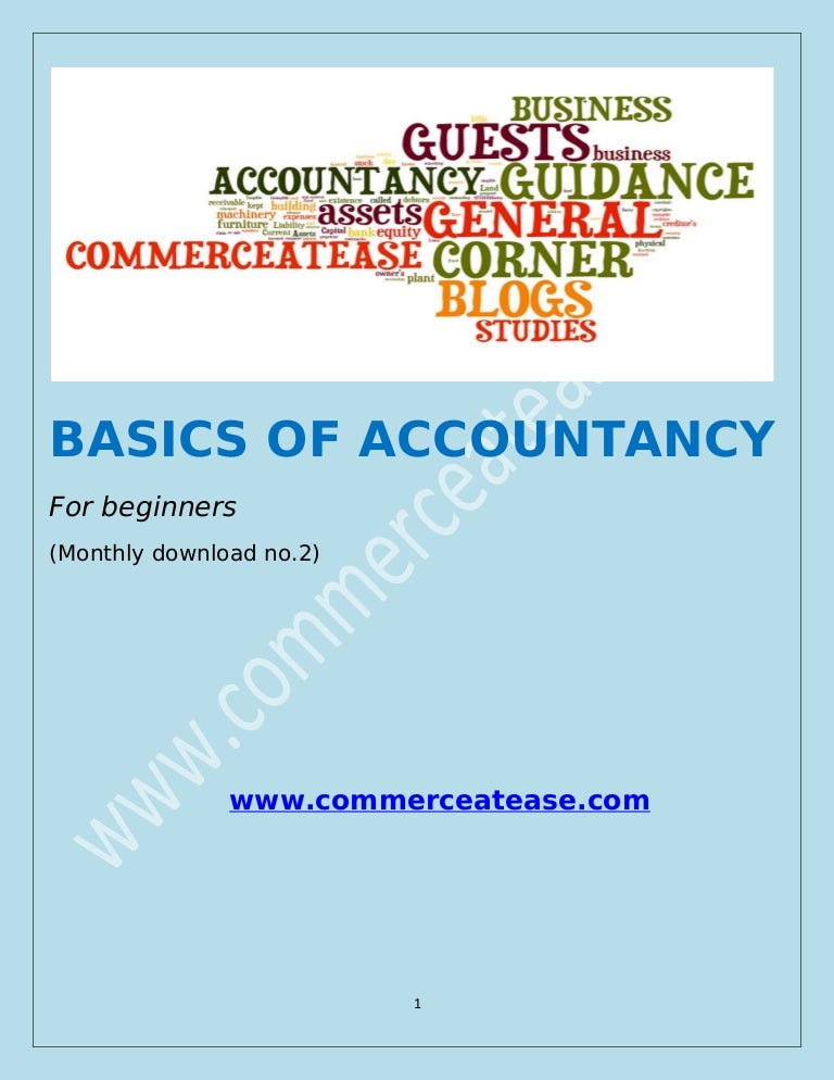 basics of accounting