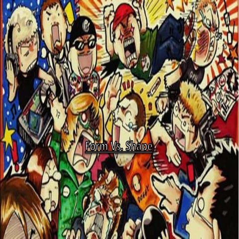 Basic art lesson shape and form crosshatching printmaking