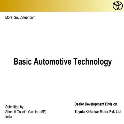 Defining Automotive Technology by SouLSteer