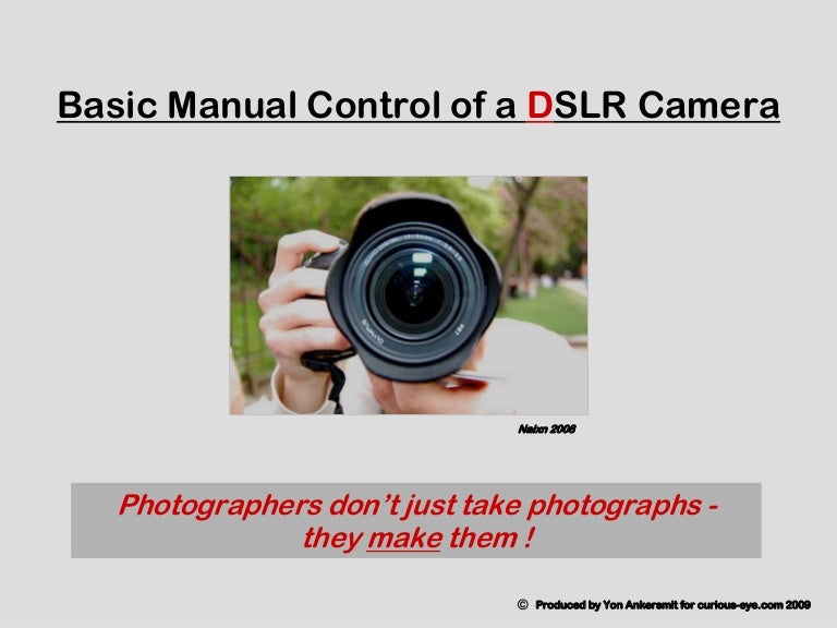 Basic camera controls