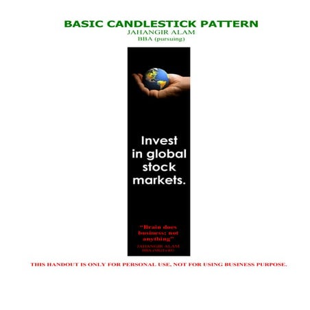 Basic candlestick pattern