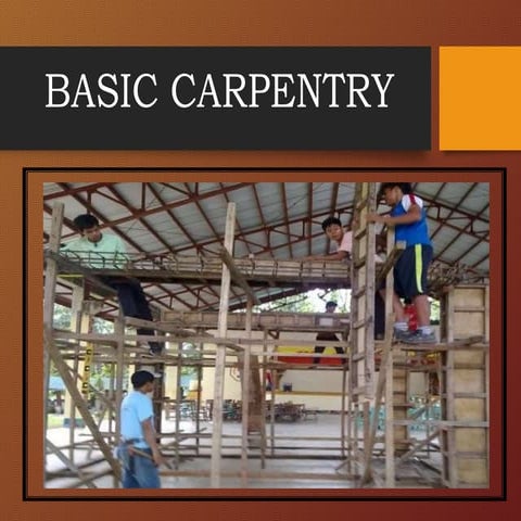 Comprehensive Guide to Basic Carpentry: Tools, Materials, and ...