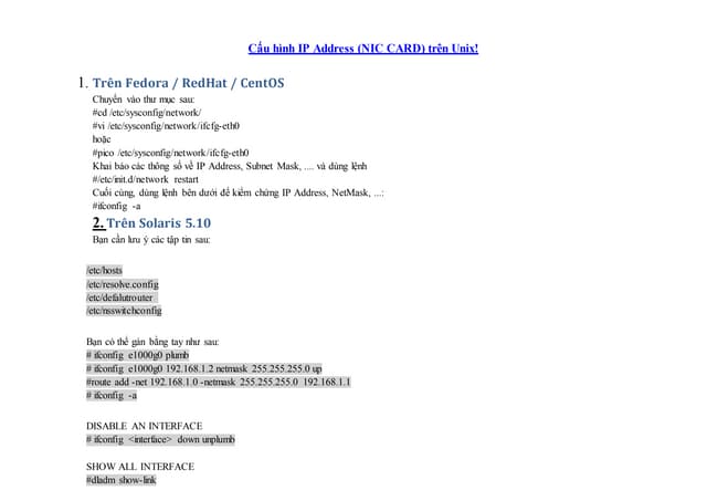 Basic cau hinh ip tren solaris