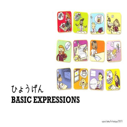 Basic classroom expressions