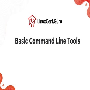 Basic Command Line Tools - RHCSA (RH124).pdf