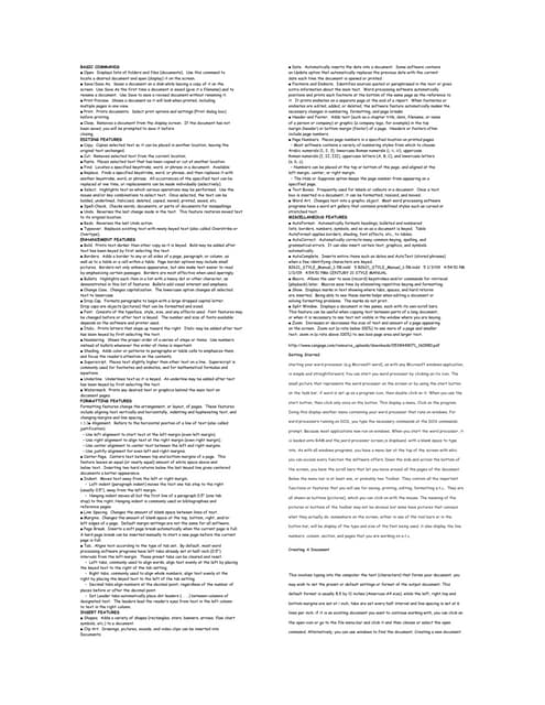 Word Processor | PDF