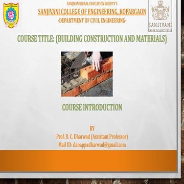 Basic components of a building