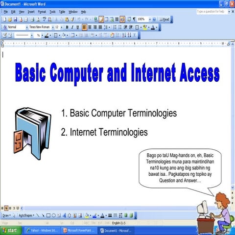 Basic computer and_intenet_terminologies