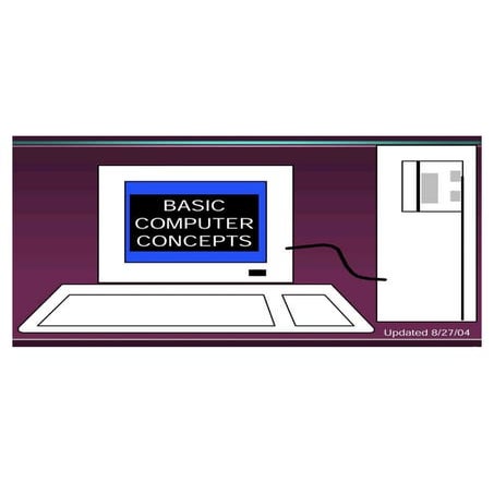 Basic Computer Concepts PDF....,....,..., | PDF