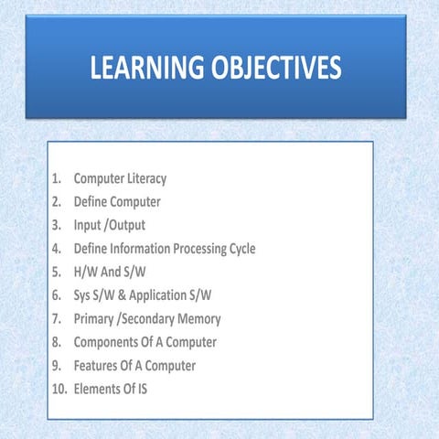Basic computer slides | PPT