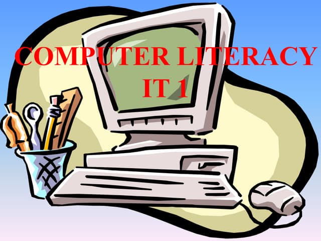 Basic computer troubleshooting