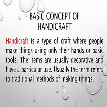 Basic concept of handicraft 7- Day 1.pptx