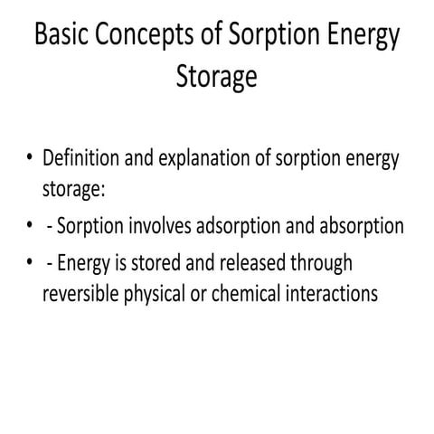 thermo chemical energy storage system for solar plants | PPTX