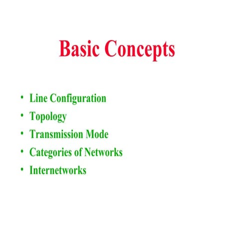 Basic concepts