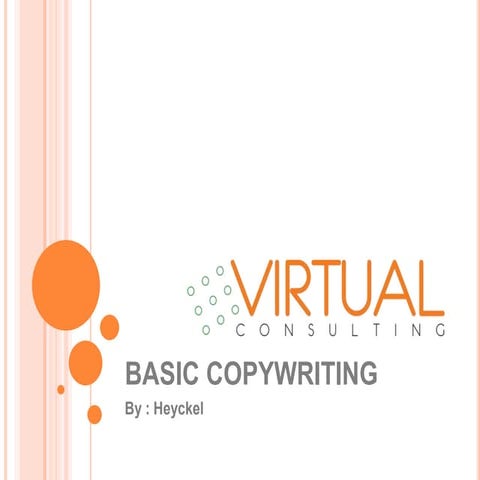 MATERI DASAR DASAR COPYWRITING UNTUK PEMULA | PPT