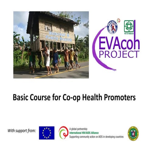 Basic course for coop health promoters