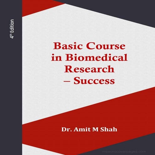 Basic Course in Biomedical Rese - Amit Shah