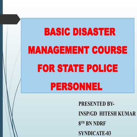 Basic Disaster Management and ABOUT INFORMATION.pptx