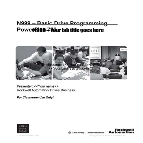 Basic drive programing   pf753