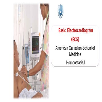 Basic EKG understanding of EKG for medical students | PPTX