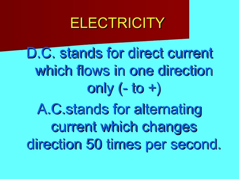 Basic electricity 2