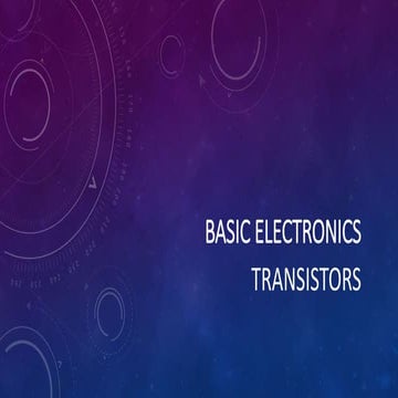 TRANSISTORS