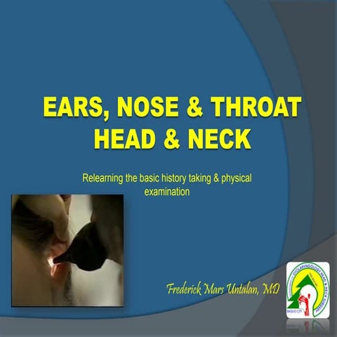 Basic ENT Hx & PE