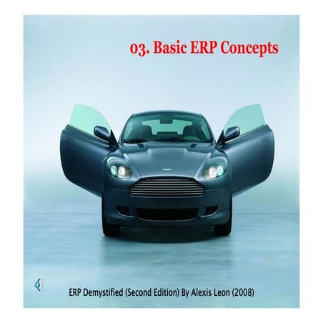 Basic erp concepts