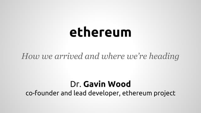 Basic ethereum