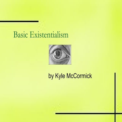 Existentialism | PPTX