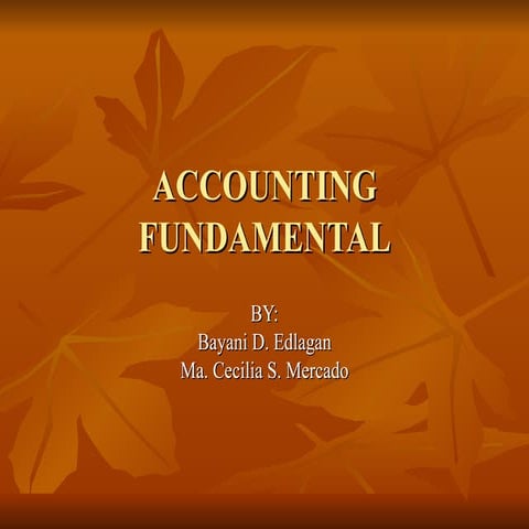 Basic Financial Accounting boa