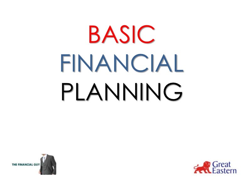 Basic Financial Planning Concepts