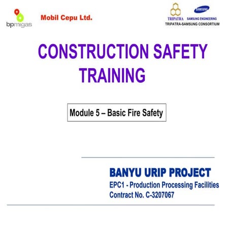 Basic Fire Figthing module bagaimana mnq