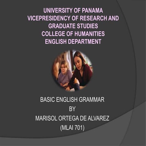 Basic English Grammar Rules 