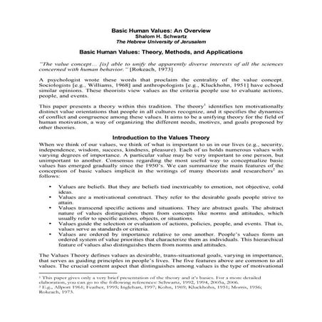 An Overview of the Schwartz Theory of Basic Values (2).pdf