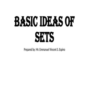 BASIC IDEAS OF SETS Grade 7 1st Quarter.pptx