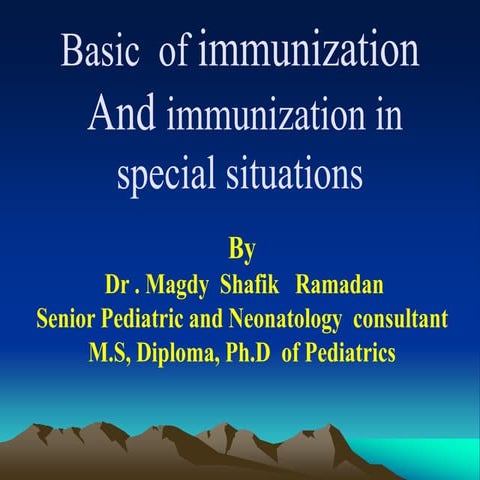 basic imunization and immunization in sepecal   situation.ppt
