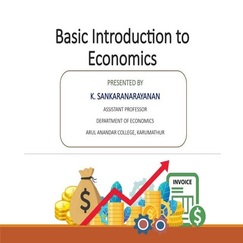 Basic Introduction to Economics and student