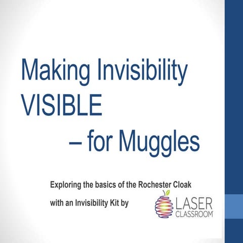 Invisibility for Muggles!