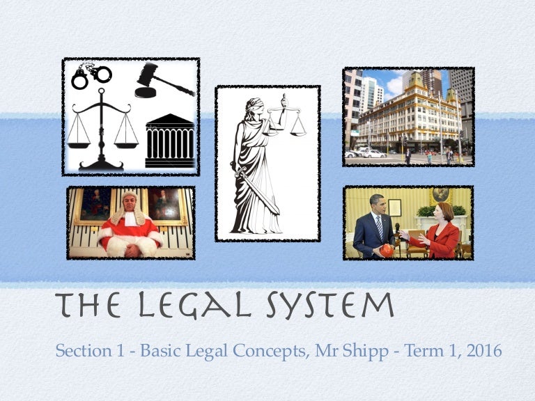 Basic Legal Concepts