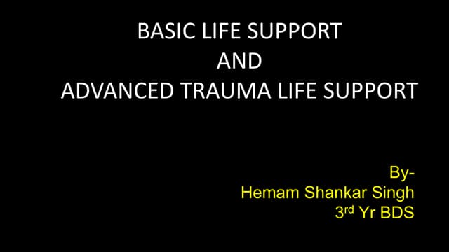 Basic life support