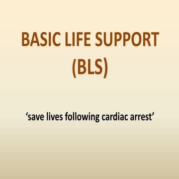 Comprehensive Basic Life Support (BLS) Training: CPR, AED, and Airway ...
