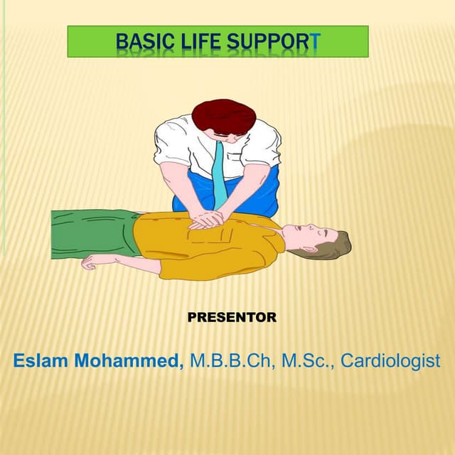 Basic life support 2021 (bls)