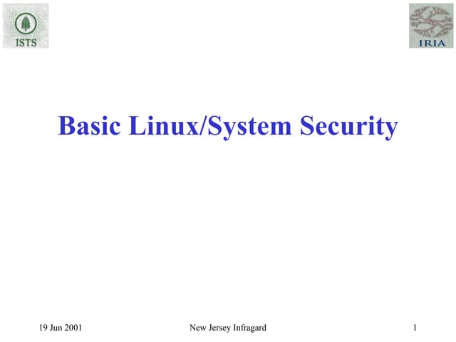 Basic Linux Security