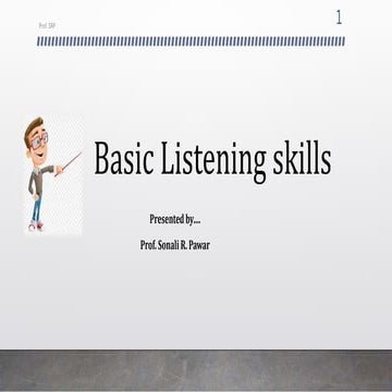 Basic listening skills