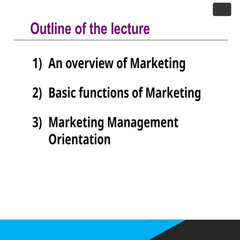 Basic Marketing for the MBA Studest adn also can get the knowledge of others