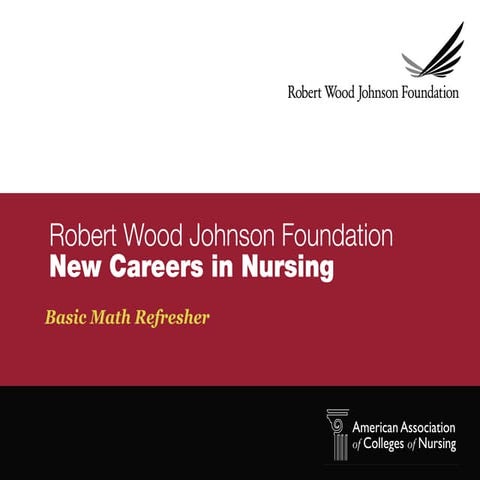 Basic math refresher 2012